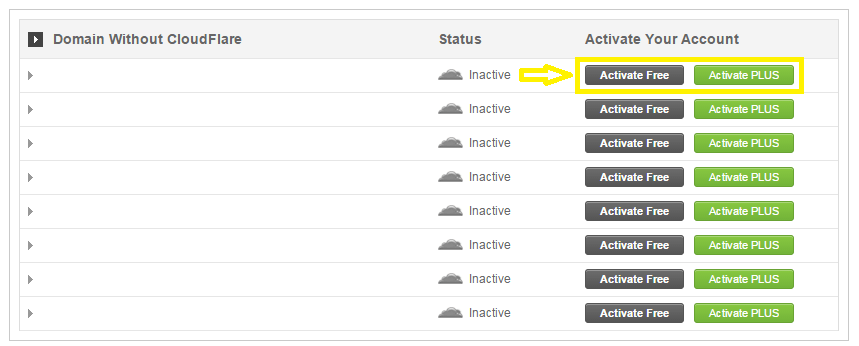 cloudflare-in-cpanel