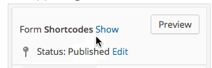 Formidable Pro_Show Shortcode