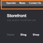 How to Add a Top Bar in Storefront Theme