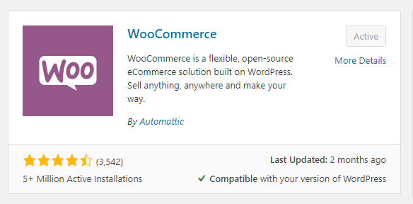 install woocommerce